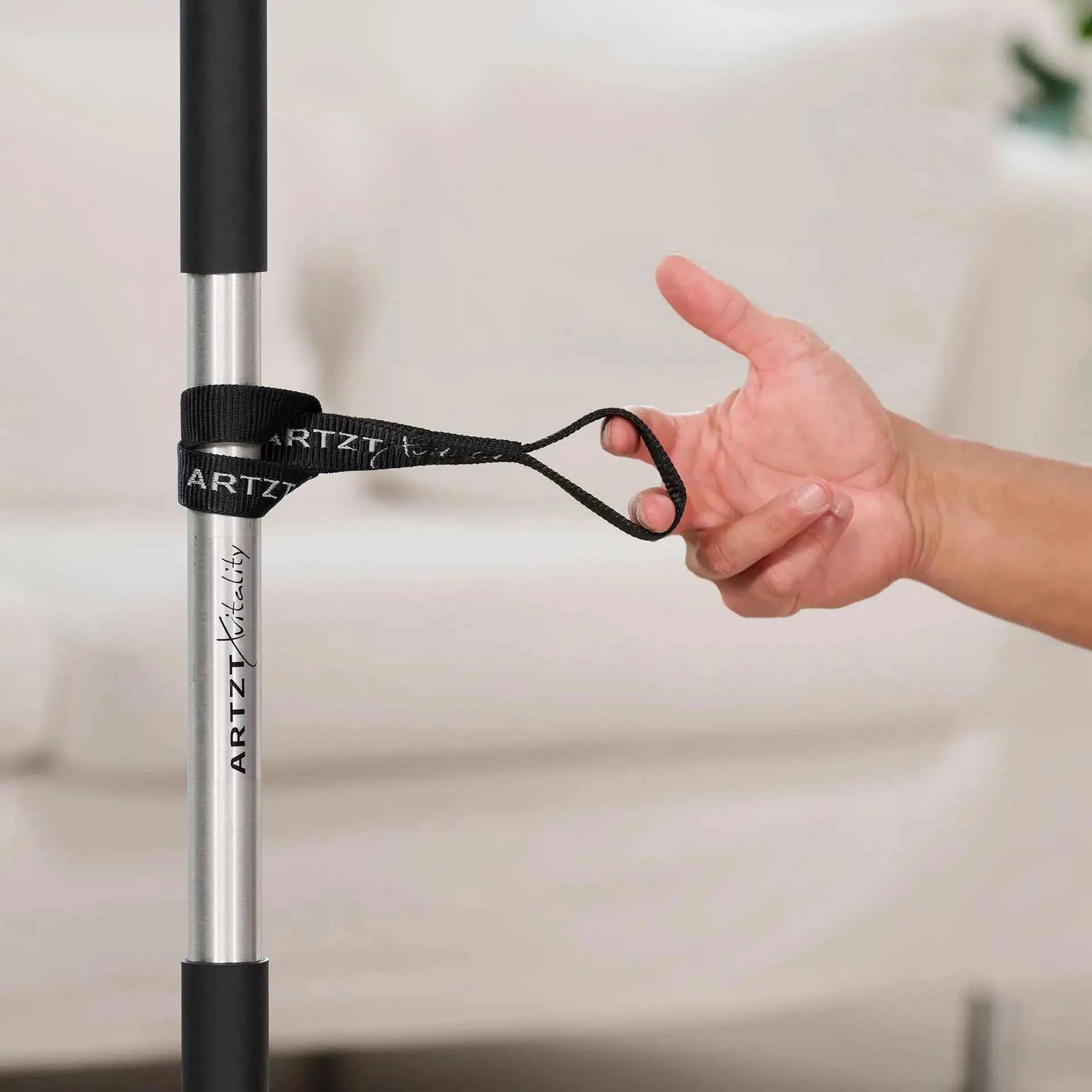 Übungsband PLUS | 2 Fitnessbänder inkl. Schlaufe - Image 4